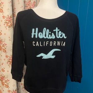 Hollister Navy Sweatshirt